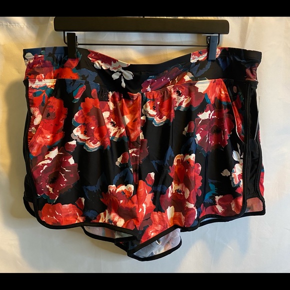 Lane Bryant Other - Lane Bryant Livi Active Floral Swim Shorts 18/20